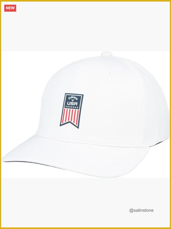 Callaway Golf High Crown CHEV Baseball Cap - Adjustable Performance Hat main image 4